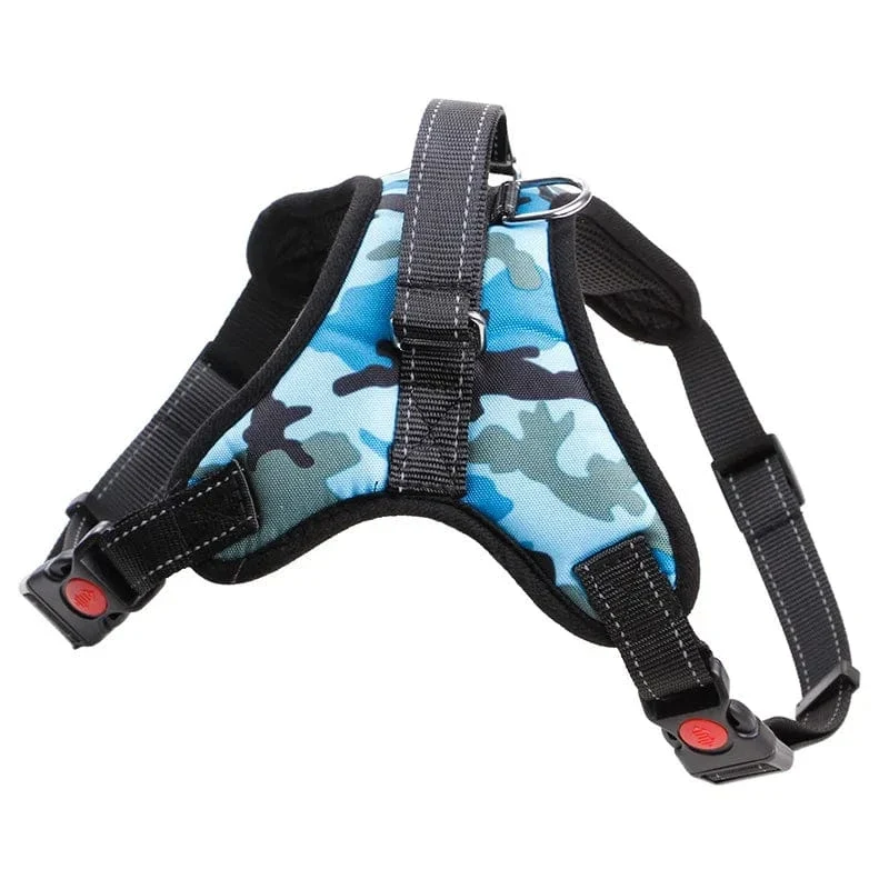 Harnais anti traction chien rembourré réglable - Confort pour petits et grands chiens