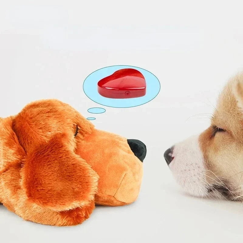 Jouet pour chien avec battement de cœur apaisant