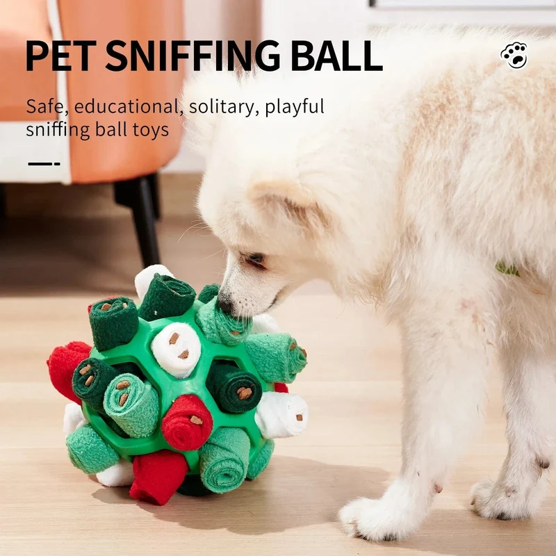 Boule à renifler interactive : Jouet pour chien amusant