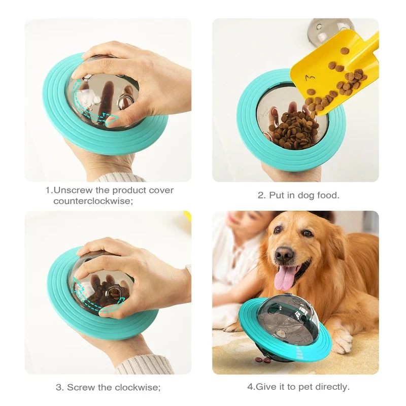Jouet pour chien interactif à friandises
