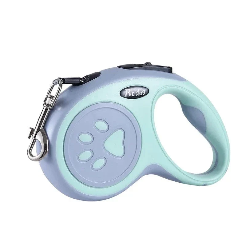 Laisse pour chien rétractable 3m/5m, durable et automatique