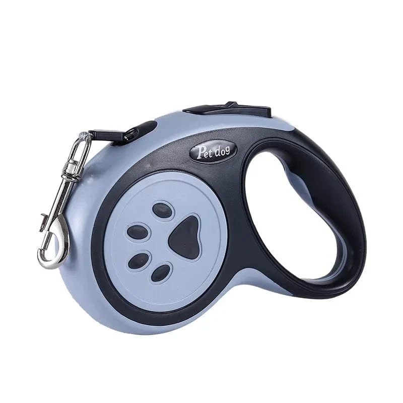 Laisse pour chien rétractable 3m/5m, durable et automatique