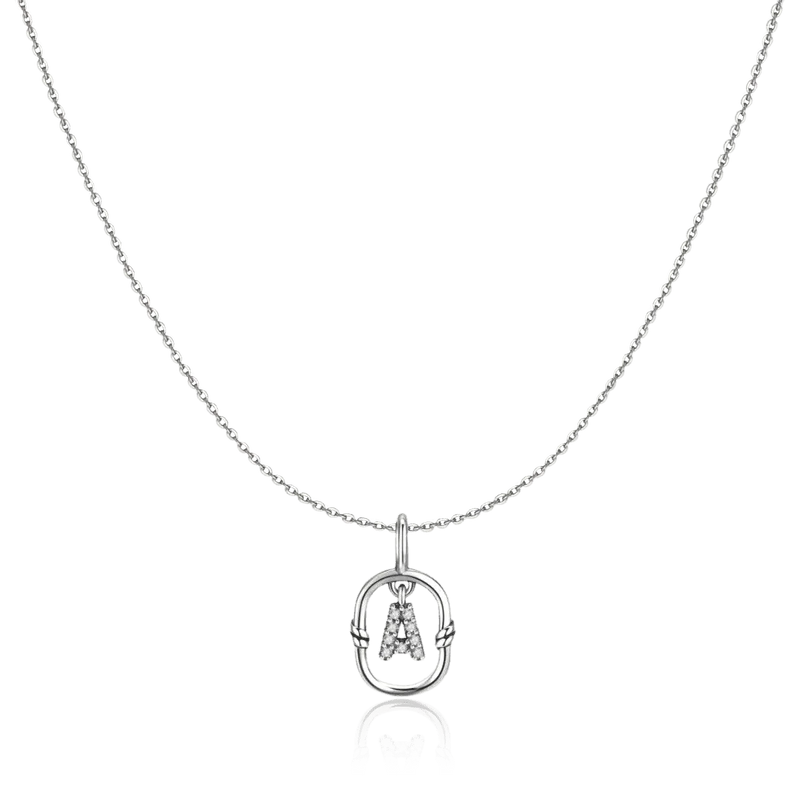 Collar Inicial Brillo