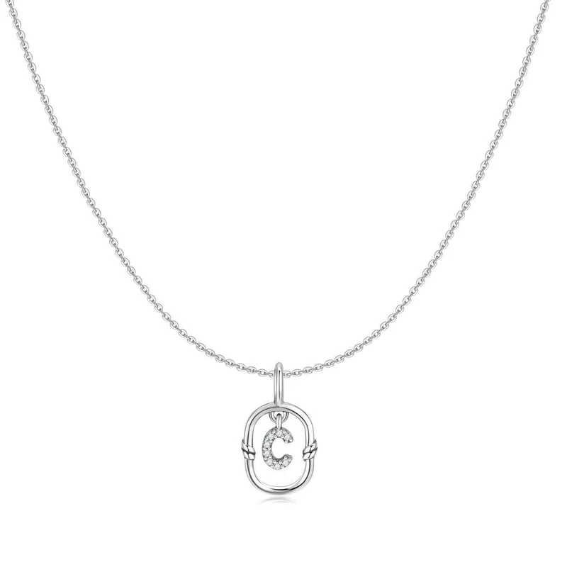 Collar Inicial Brillo