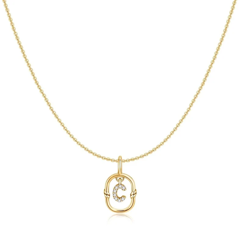 Collar Inicial Brillo