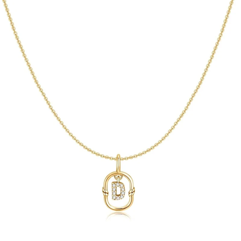 Collar Inicial Brillo