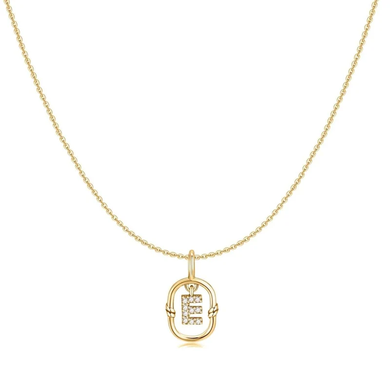 Collar Inicial Brillo