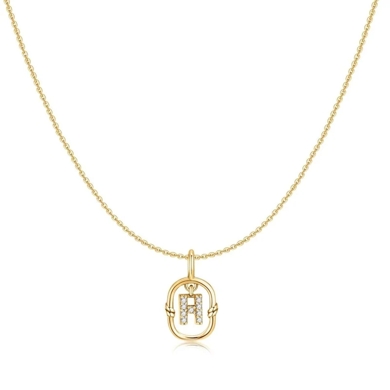 Collar Inicial Brillo