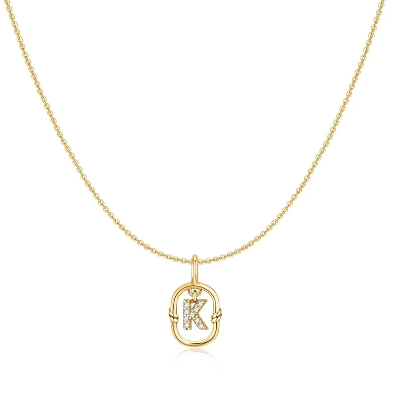Collar Inicial Brillo