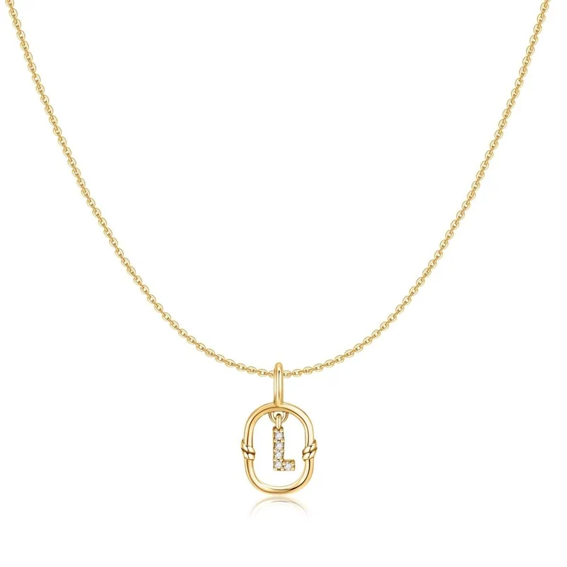 Collar Inicial Brillo