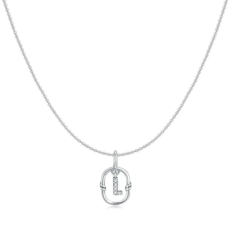 Collar Inicial Brillo