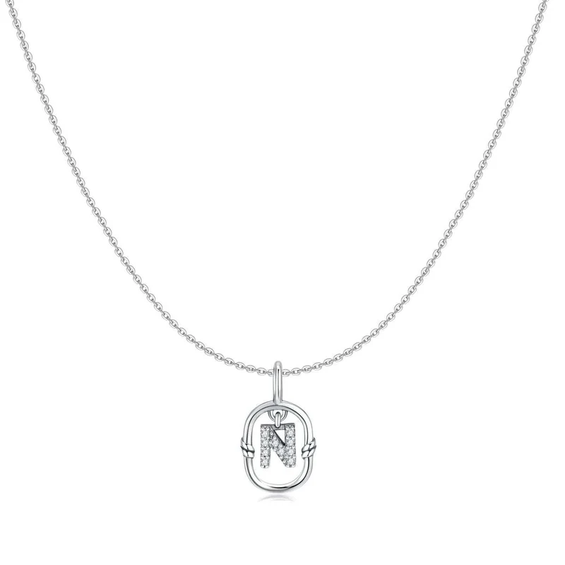 Collar Inicial Brillo