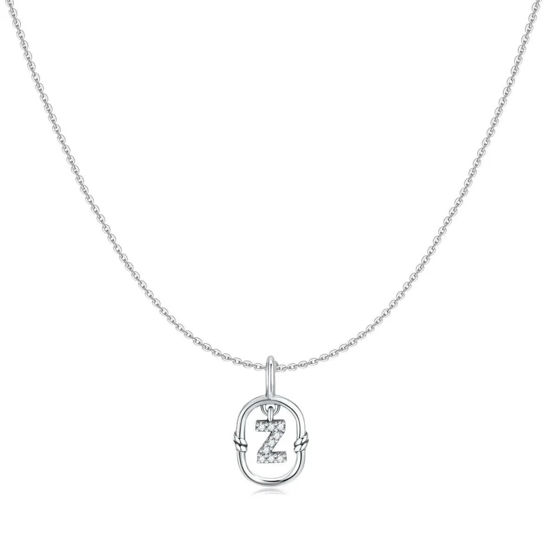 Collar Inicial Brillo