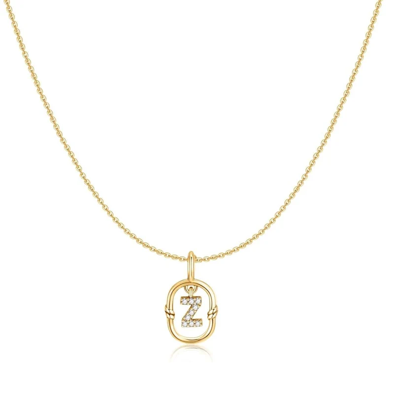 Collar Inicial Brillo