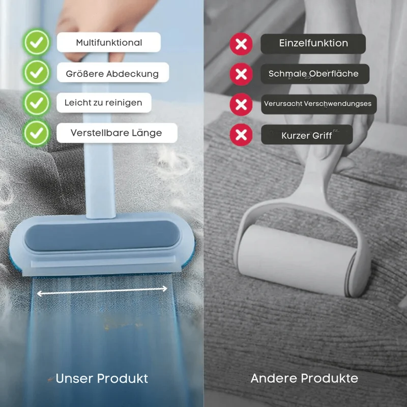 Brosse Magique Anti-Poils pour Animaux