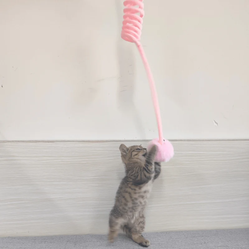 Jouet interactif en caoutchouc pour chats : Amusement et stimulation garantis !