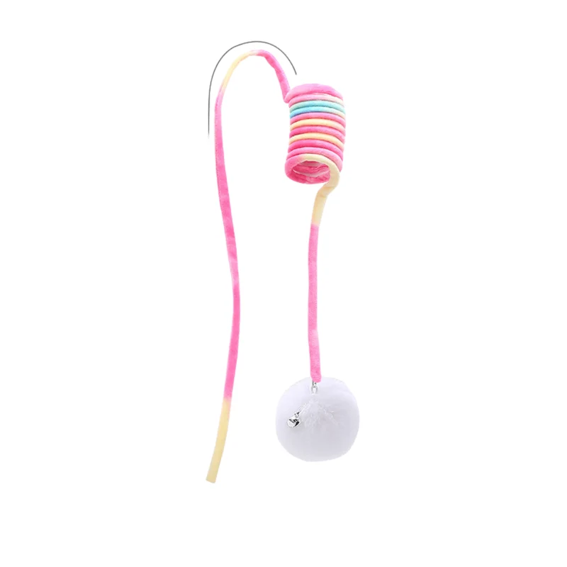 Jouet interactif en caoutchouc pour chats : Amusement et stimulation garantis !