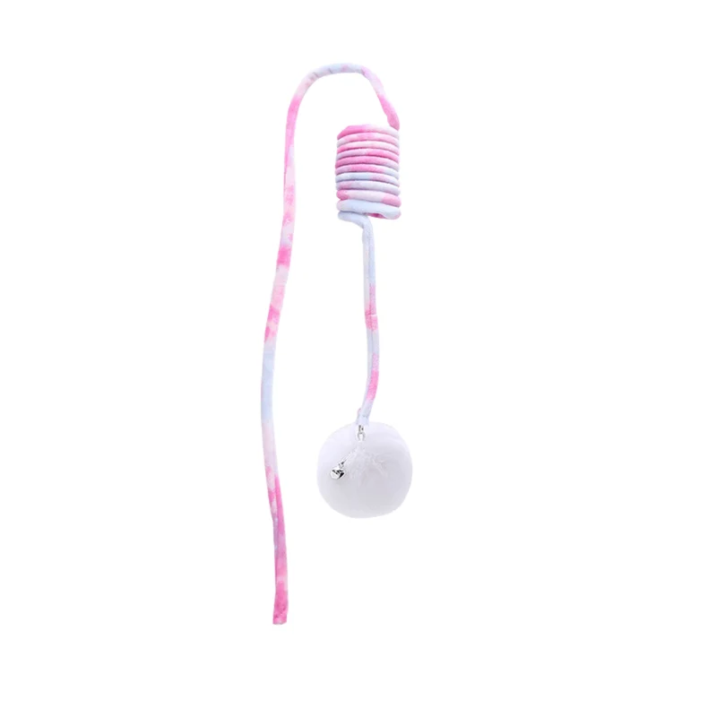 Jouet interactif en caoutchouc pour chats : Amusement et stimulation garantis !