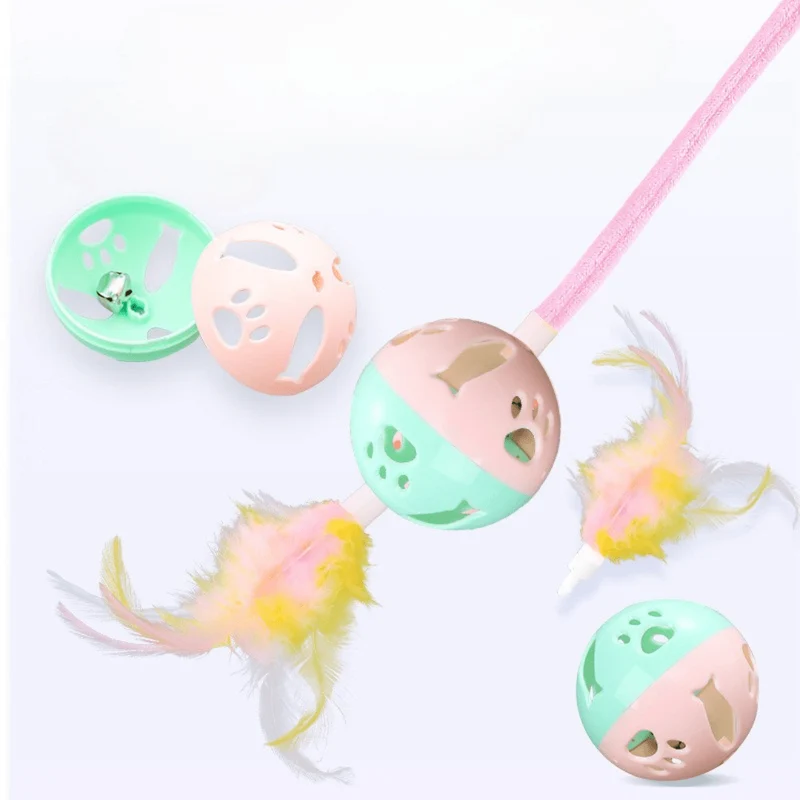 Jouet interactif en caoutchouc pour chats : Amusement et stimulation garantis !