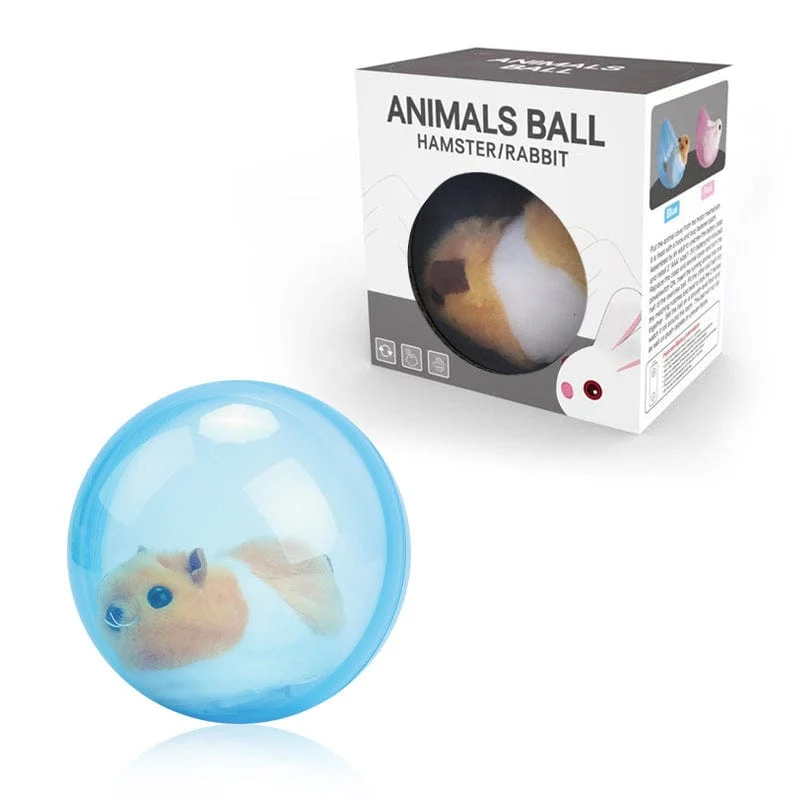 Jouet interactif pour chats : Hamster Roulant