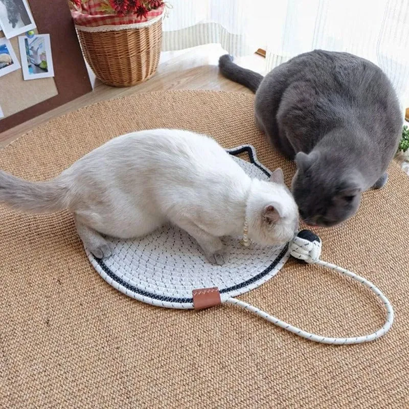 Tapis à Gratter Durable en Sisal pour Chats
