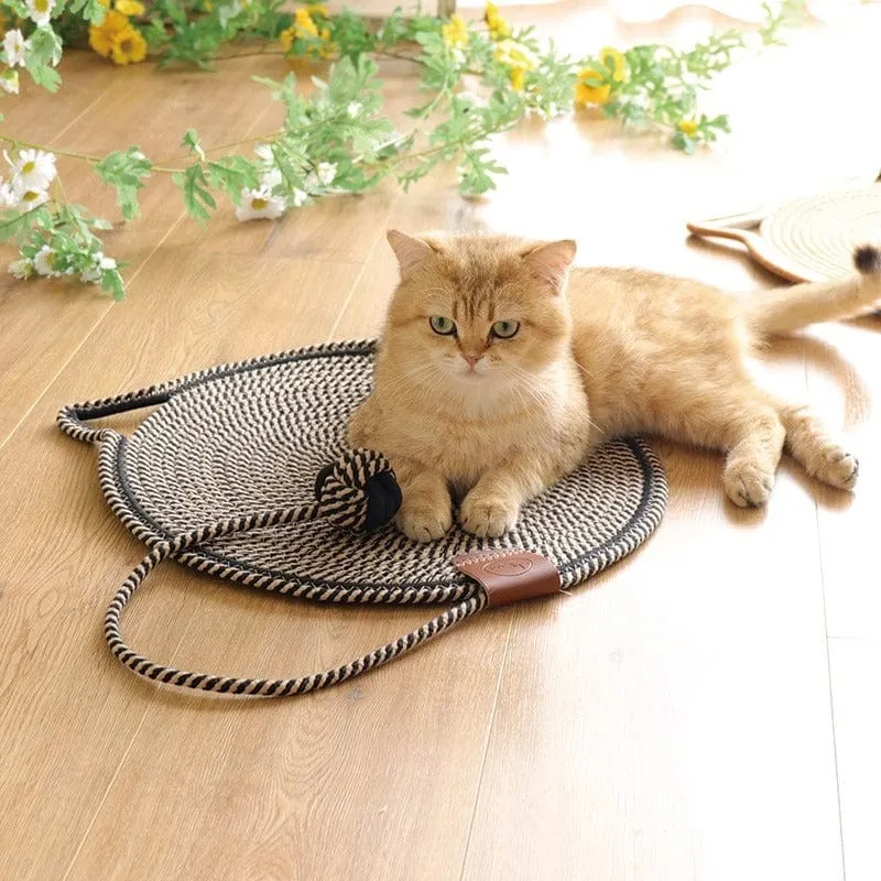 Tapis à Gratter Durable en Sisal pour Chats