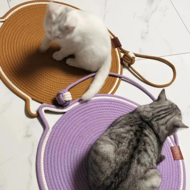 Tapis à Gratter Durable en Sisal pour Chats