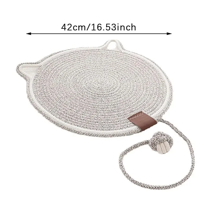 Tapis à Gratter Durable en Sisal pour Chats