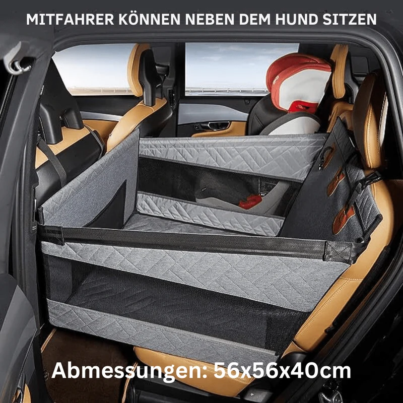 Protection de Siège Auto pour Chiens - Confort et Sécurité