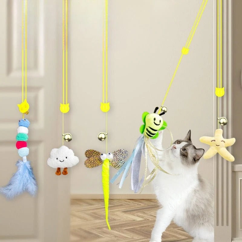 Jouet Suspendu pour Chats Actifs et Heureux