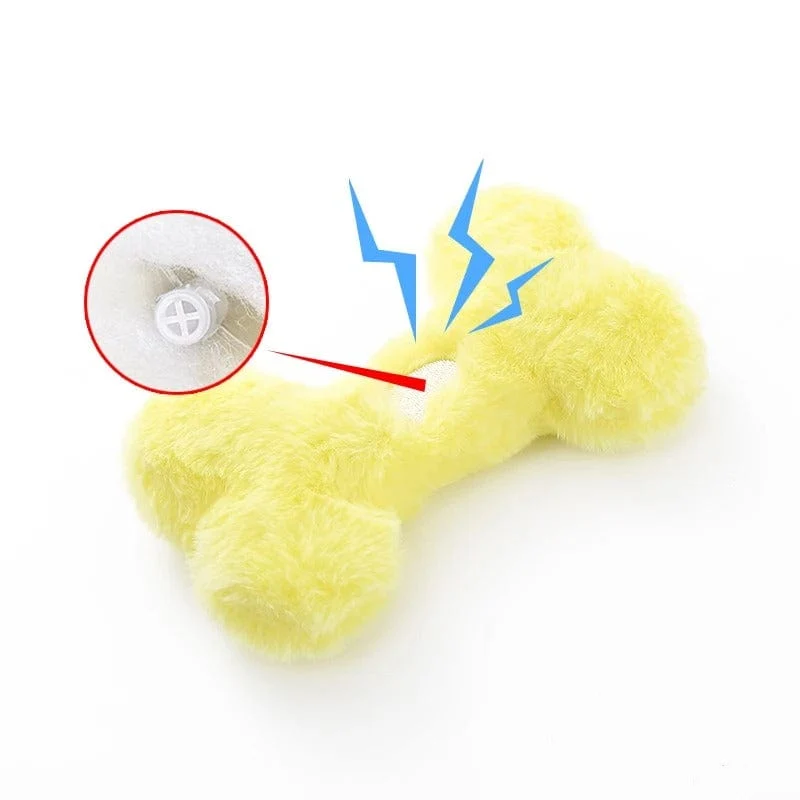 Jouet en Peluche Os avec Siffleur