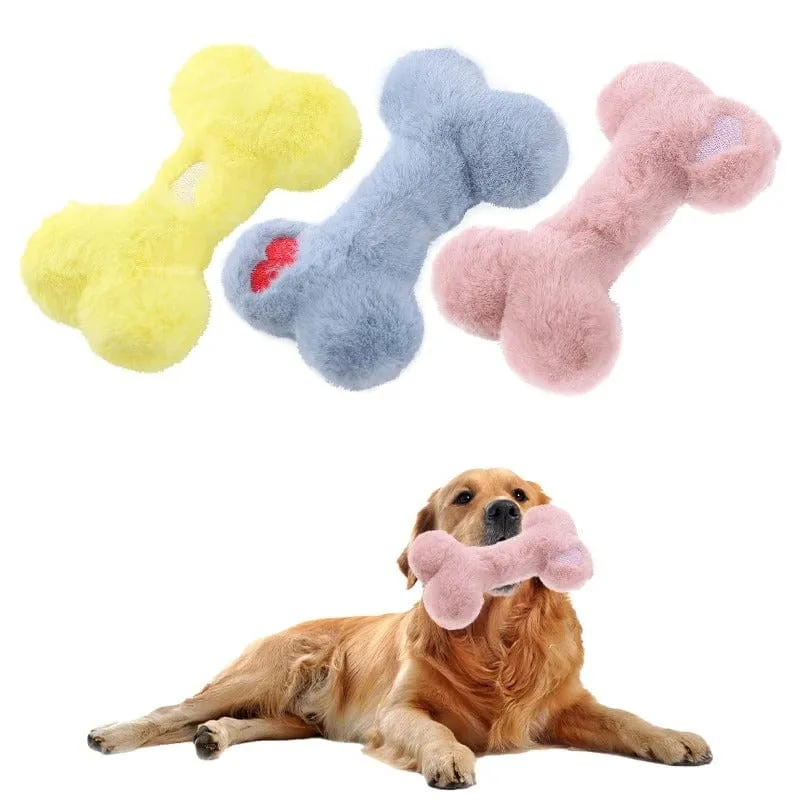 Jouet en Peluche Os avec Siffleur