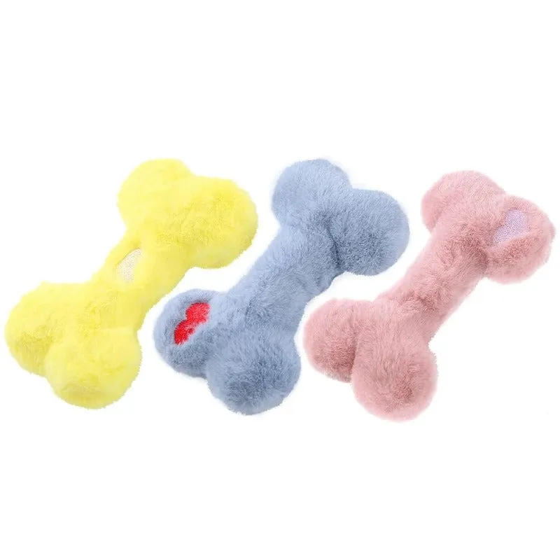 Jouet en Peluche Os avec Siffleur