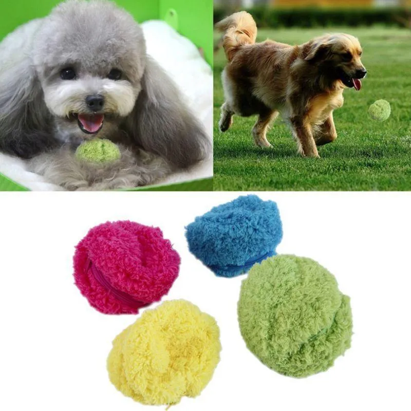 Ballon interactif auto-roulant pour chiens