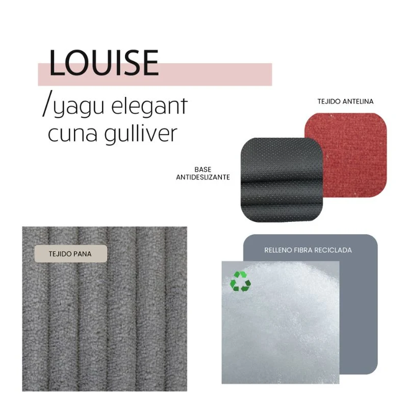CAMA PERROS GULLIVER LOUISE YAGU