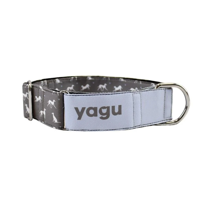 COLLAR MARTINGALE GALGOS ANTIESCAPE SILUETAS