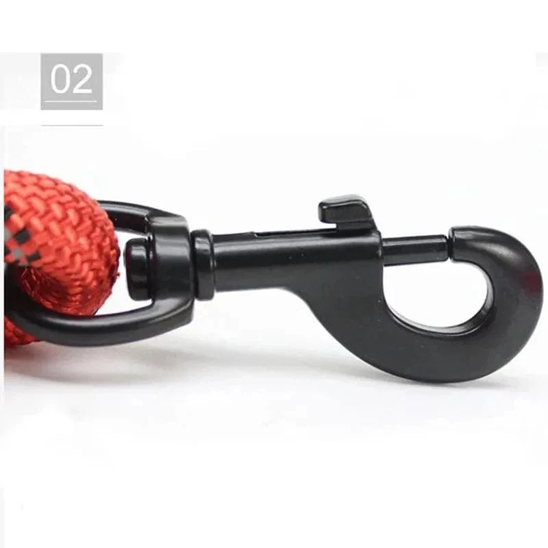 Laisse pour chien réfléchissante 150 cm, robuste et confortable