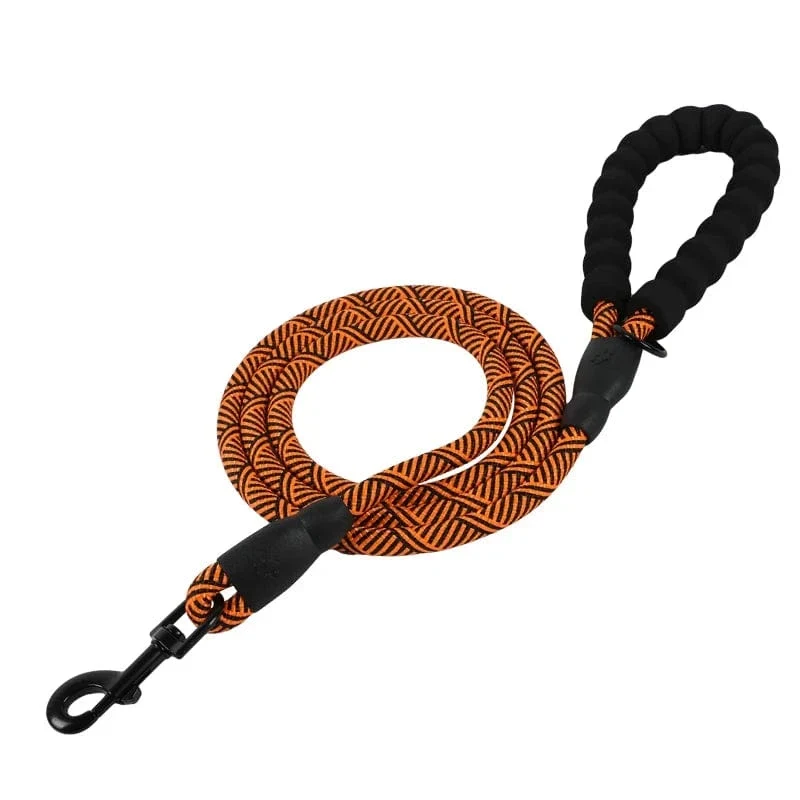 Laisse pour chien réfléchissante 150 cm, robuste et confortable