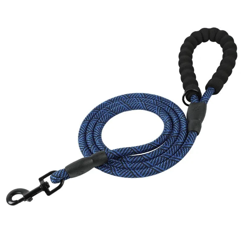 Laisse pour chien réfléchissante 150 cm, robuste et confortable