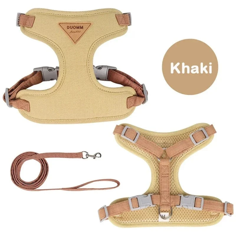 Ensemble Harnais pour Chien et Laisse Confortable