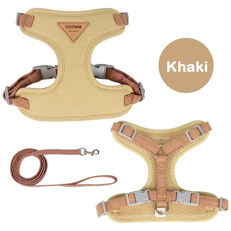 Ensemble Harnais pour Chien et Laisse Confortable