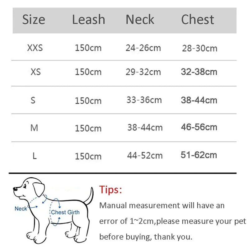 Harnais pour chien doux et ajustable avec laisse