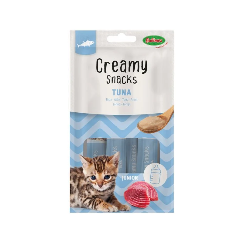 BUBIMEX CREAMY SNACK LIQUIDO GATO ATUN 12 X 60 G