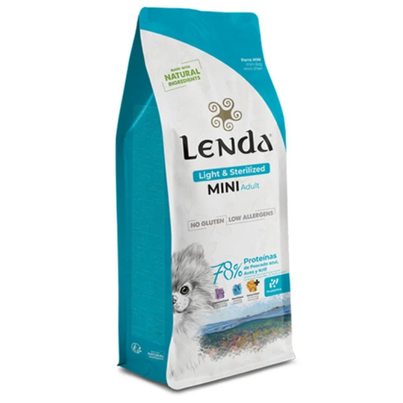 LENDA PERROS MINI LIGHT Y ESTERILIZADOS 2 KG