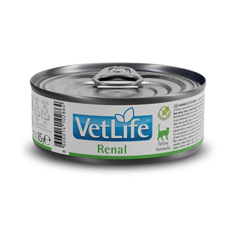 VET LIFE COMIDA HUMEDA GATOS RENAL 12 X 85 G