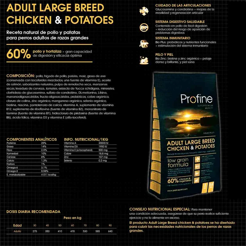 PROFINE ADULT LARGE BREED CHICKEN
