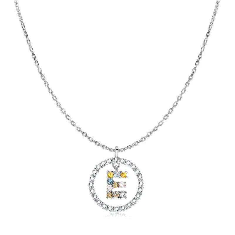 Collar Iniciales Brillantes