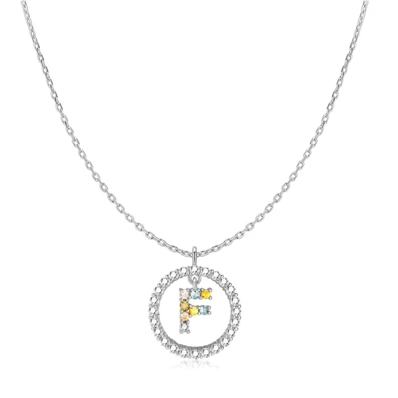 Collar Iniciales Brillantes