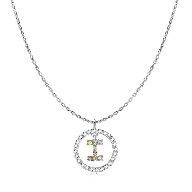 Collar Iniciales Brillantes