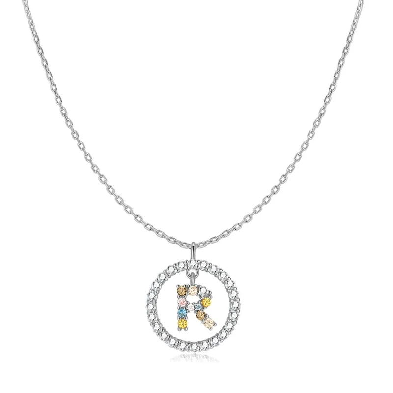 Collar Iniciales Brillantes